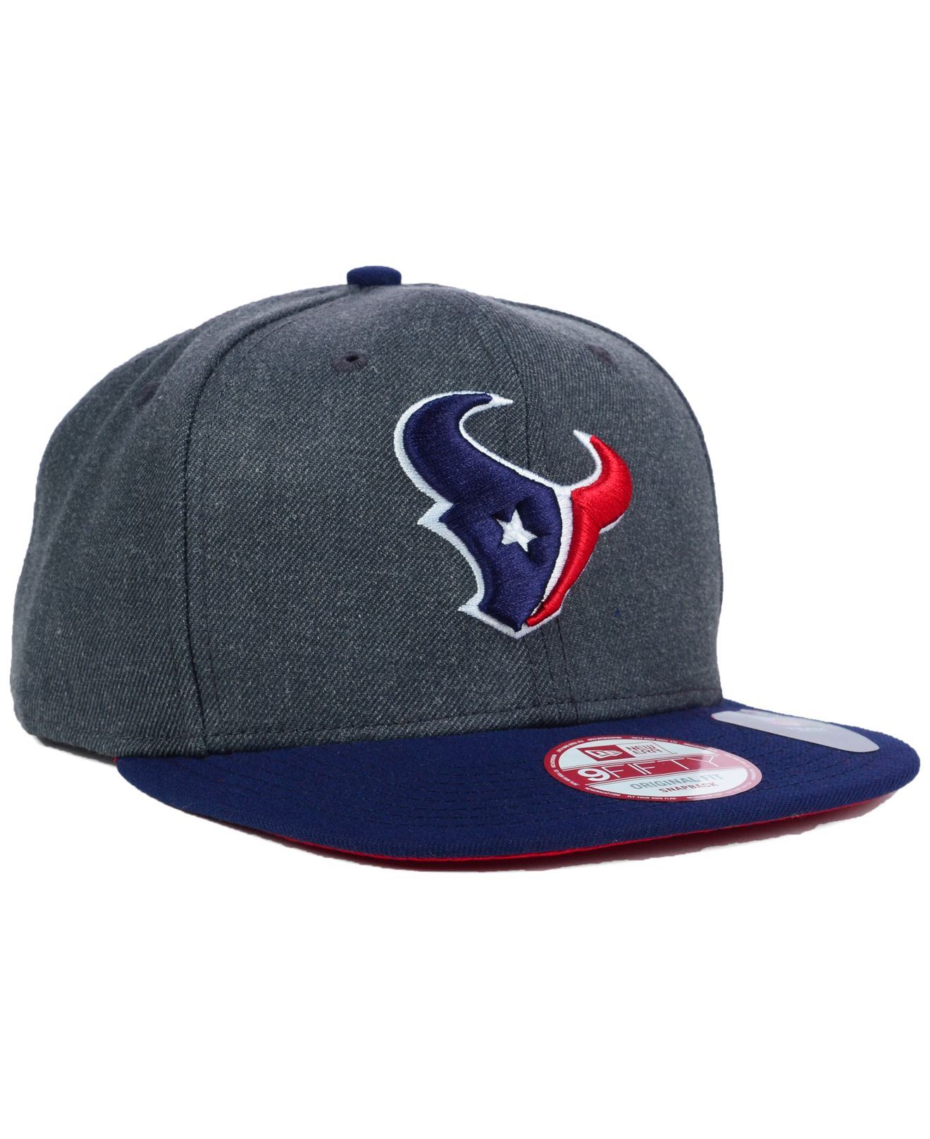 Lyst Ktz Houston Texans 2tone Action 9fifty Snapback Cap in Gray for Men