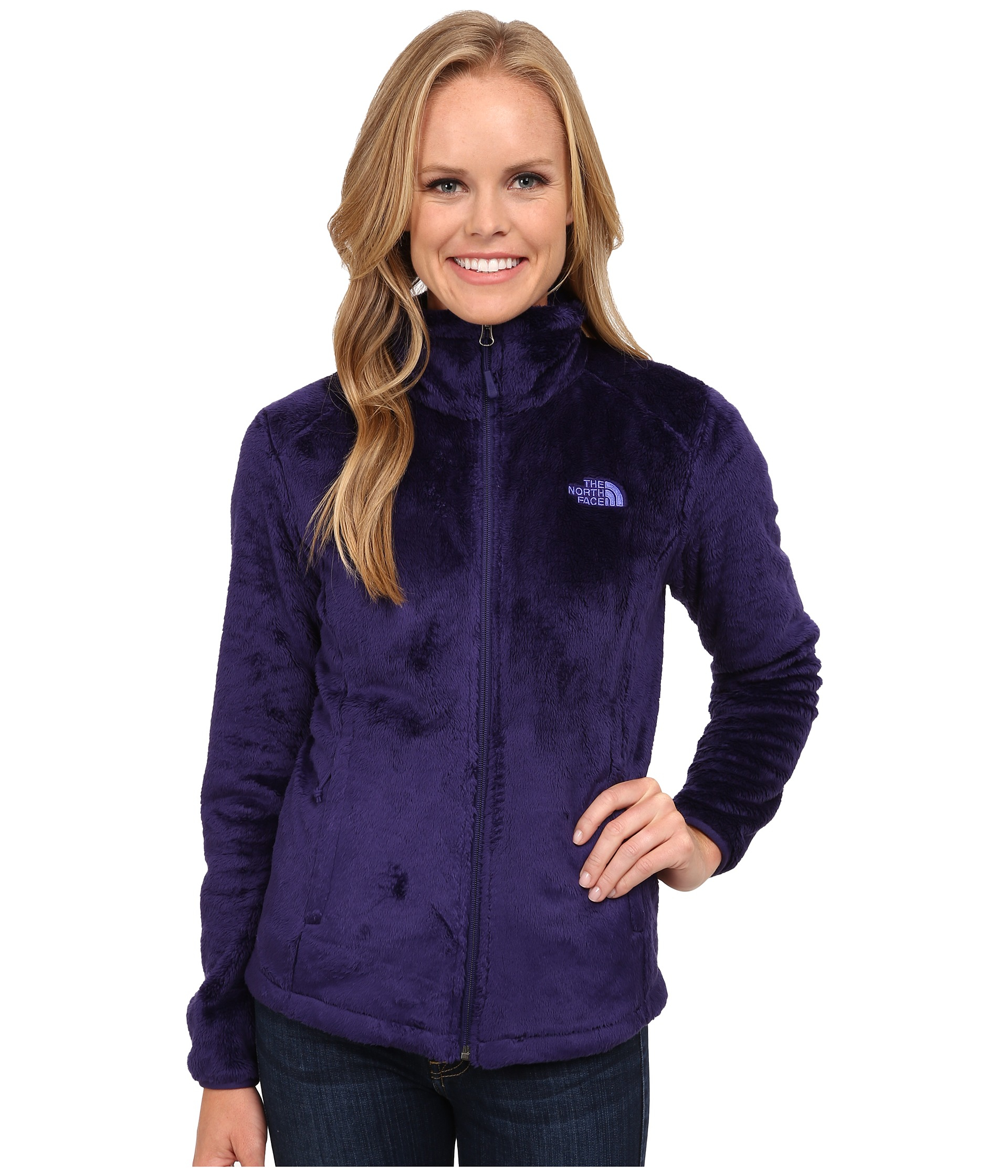 The North Face Fleece Osito 2 Jacket in Garnet Purple (Purple) - Lyst