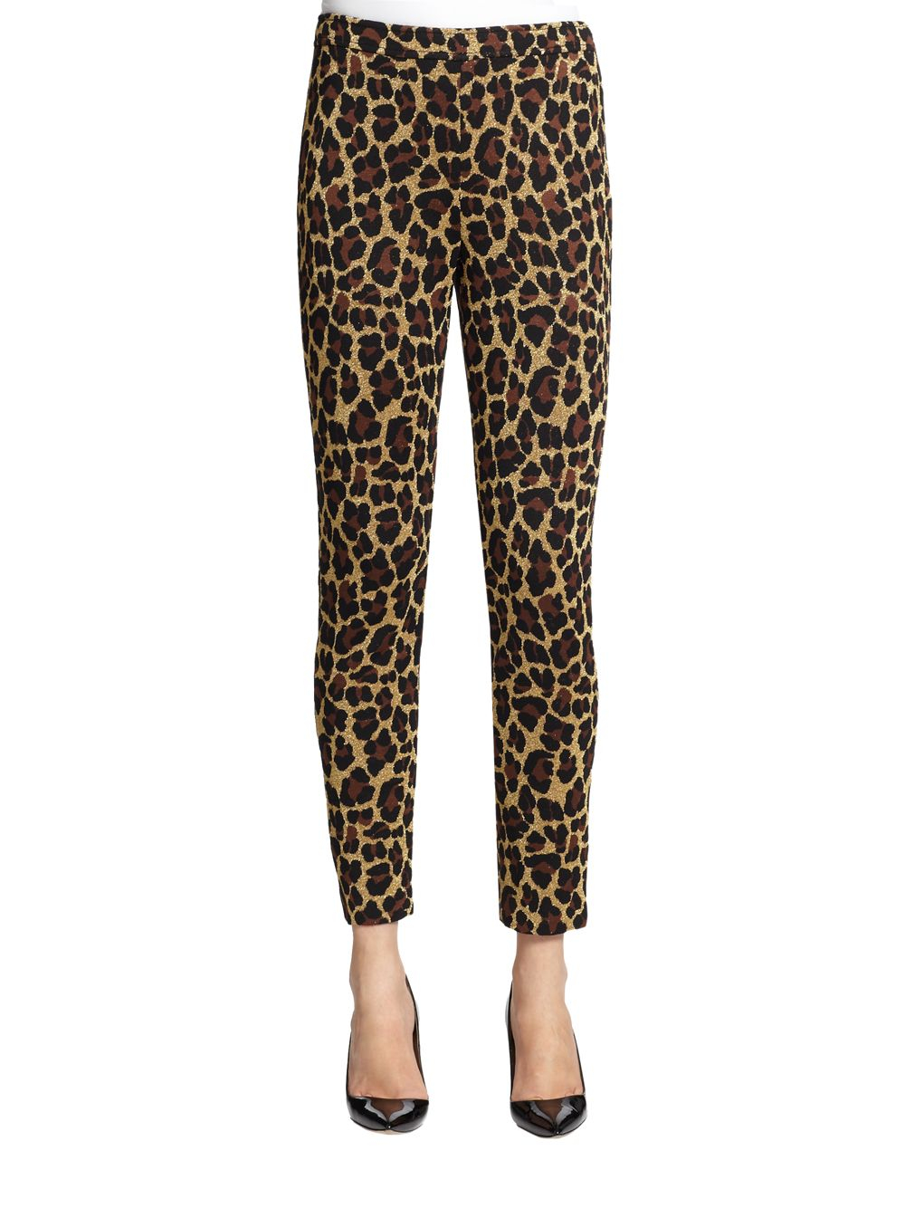leopard print pants
