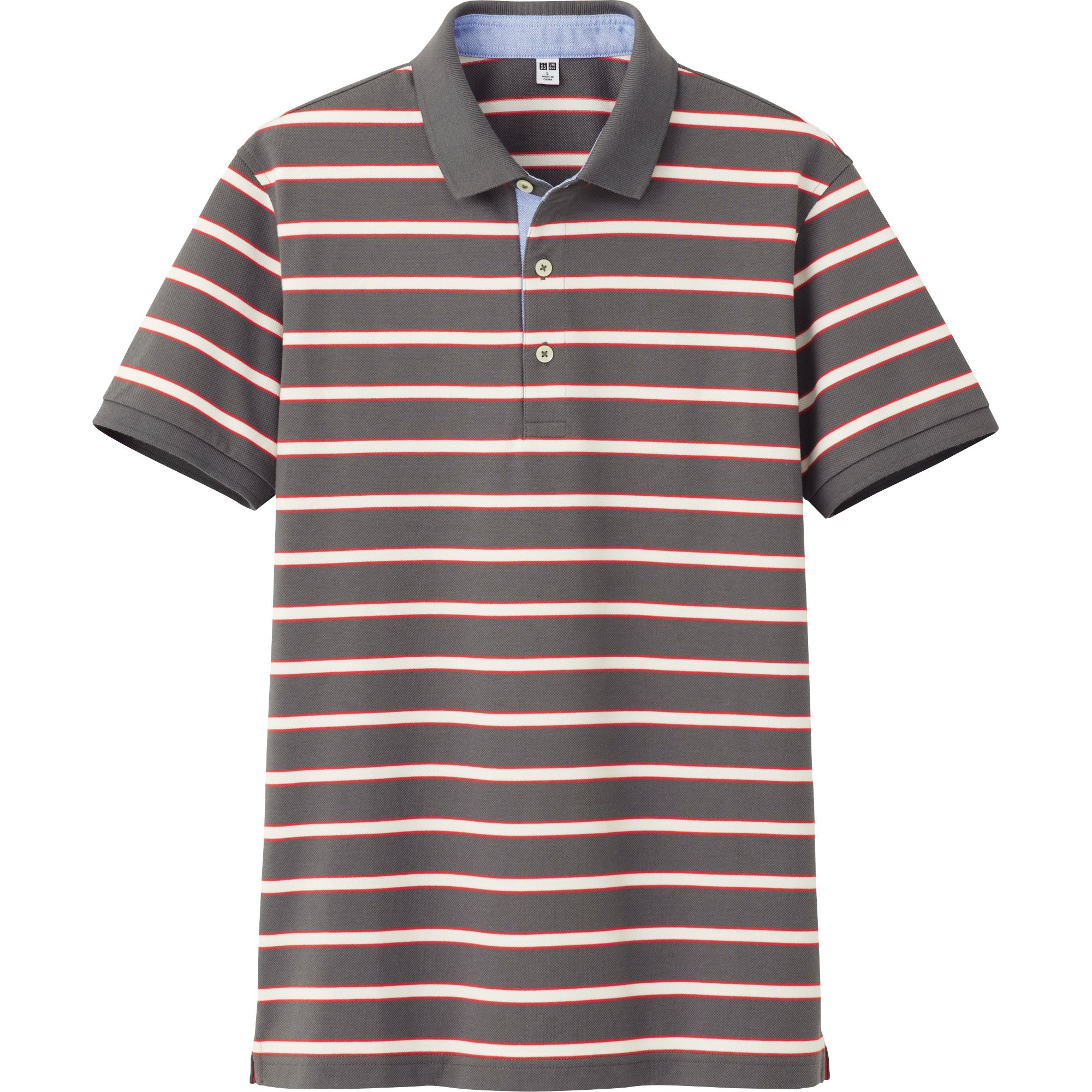 dry pique short sleeve polo shirt