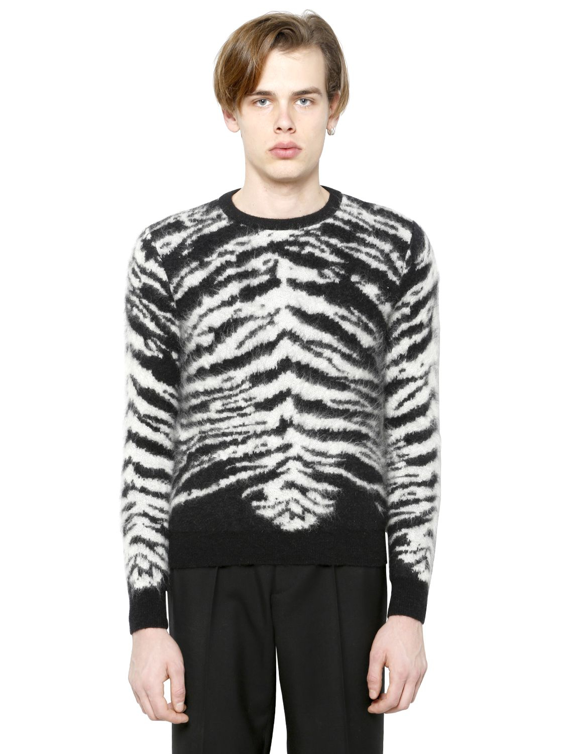 saint laurent tiger sweater