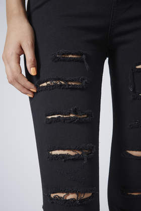 Topshop Jamie Ripped Jeans Black Online, SAVE 31% - fearthemecca.com