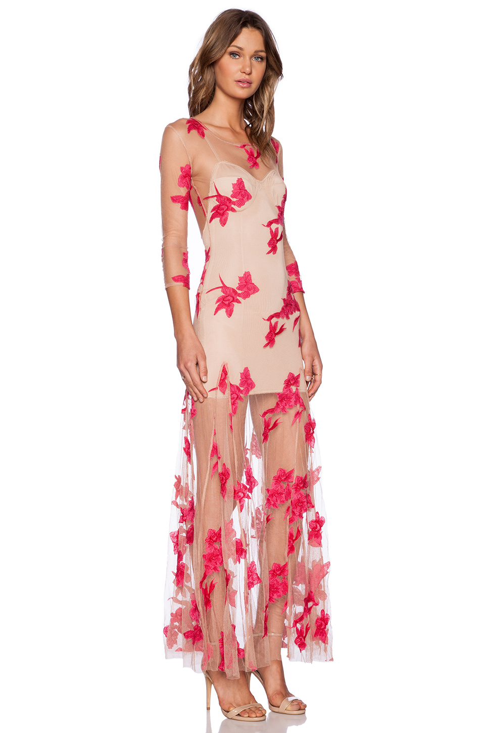 for love and lemons orchid maxi dress