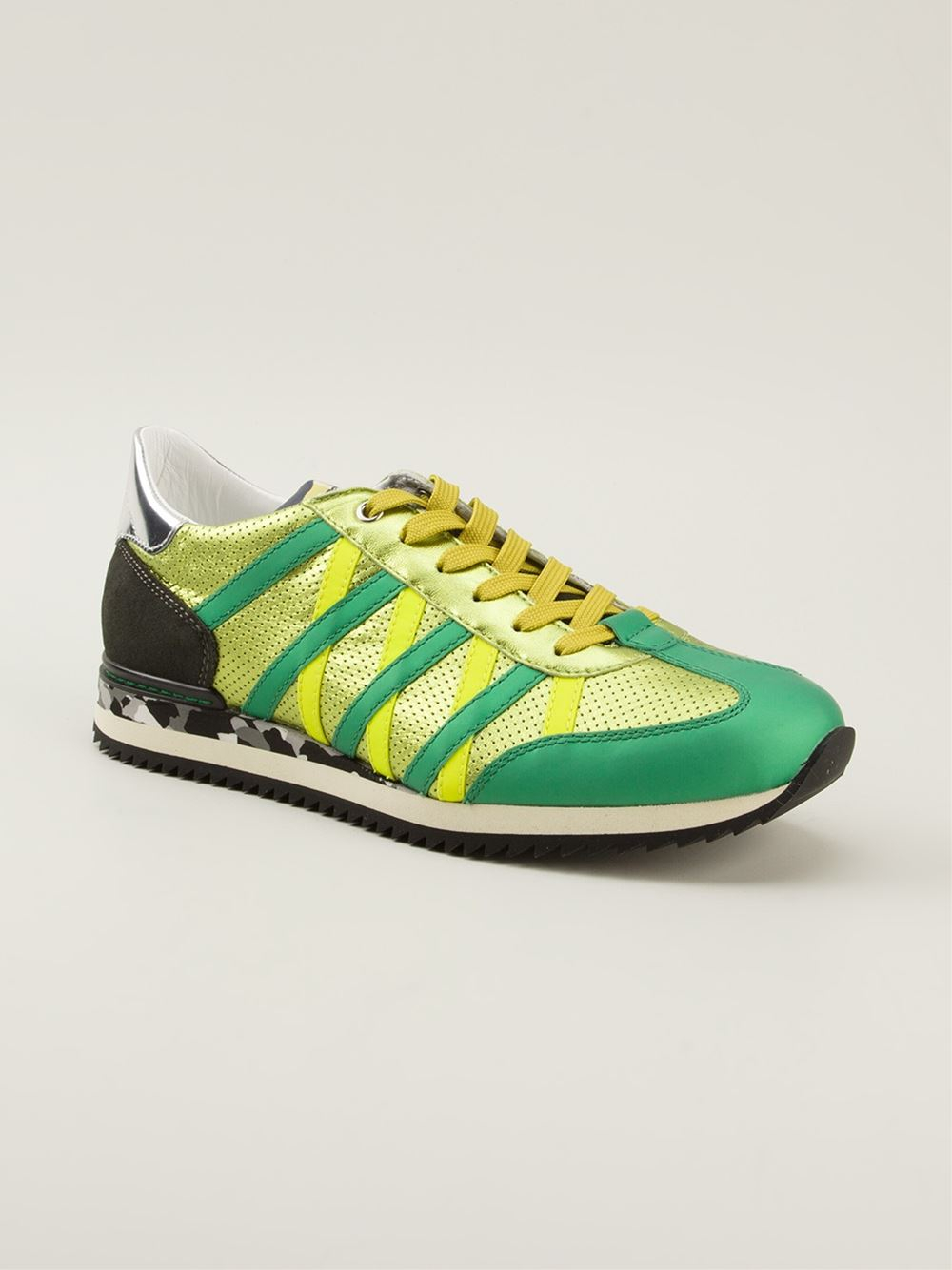 dolce gabbana green sneakers