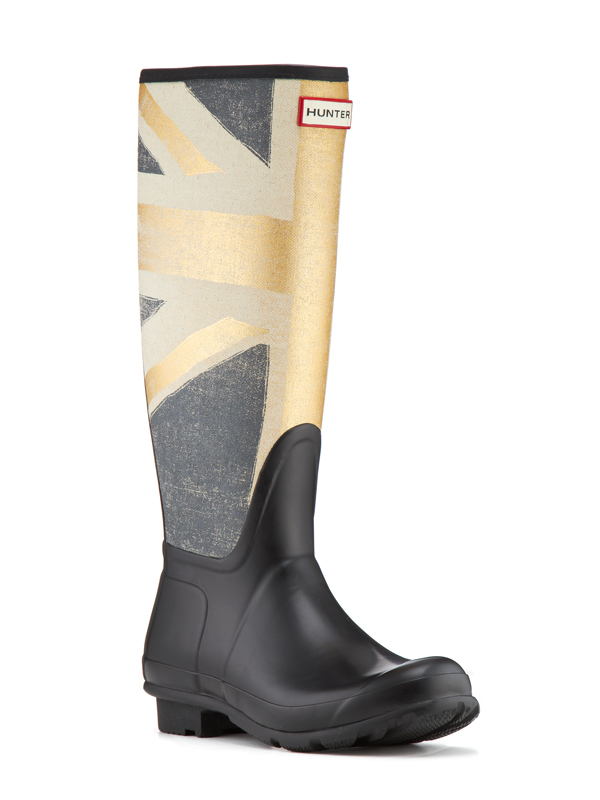 HUNTER Original British Rain Boots in Gray for Men | Lyst