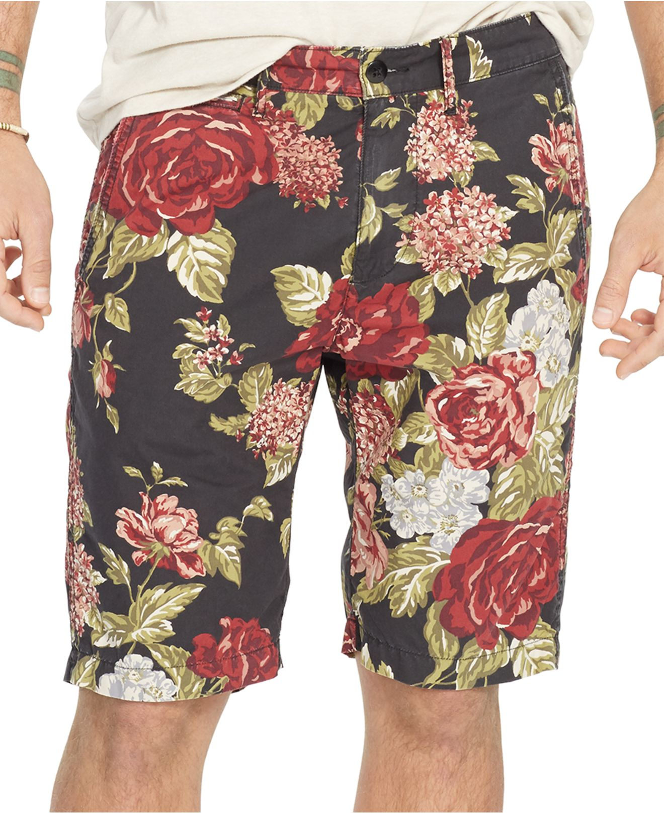 ralph lauren denim and supply cargo shorts