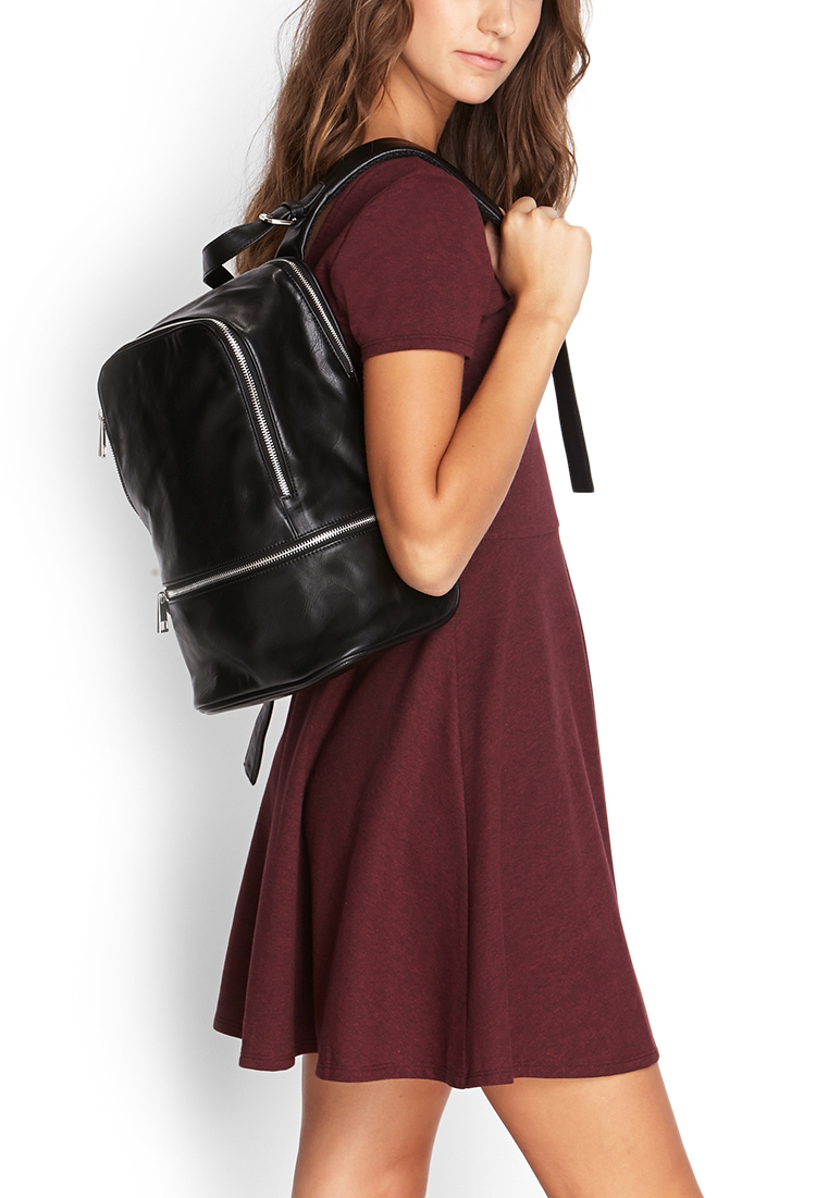 Mellie faux leather mini backpack discount