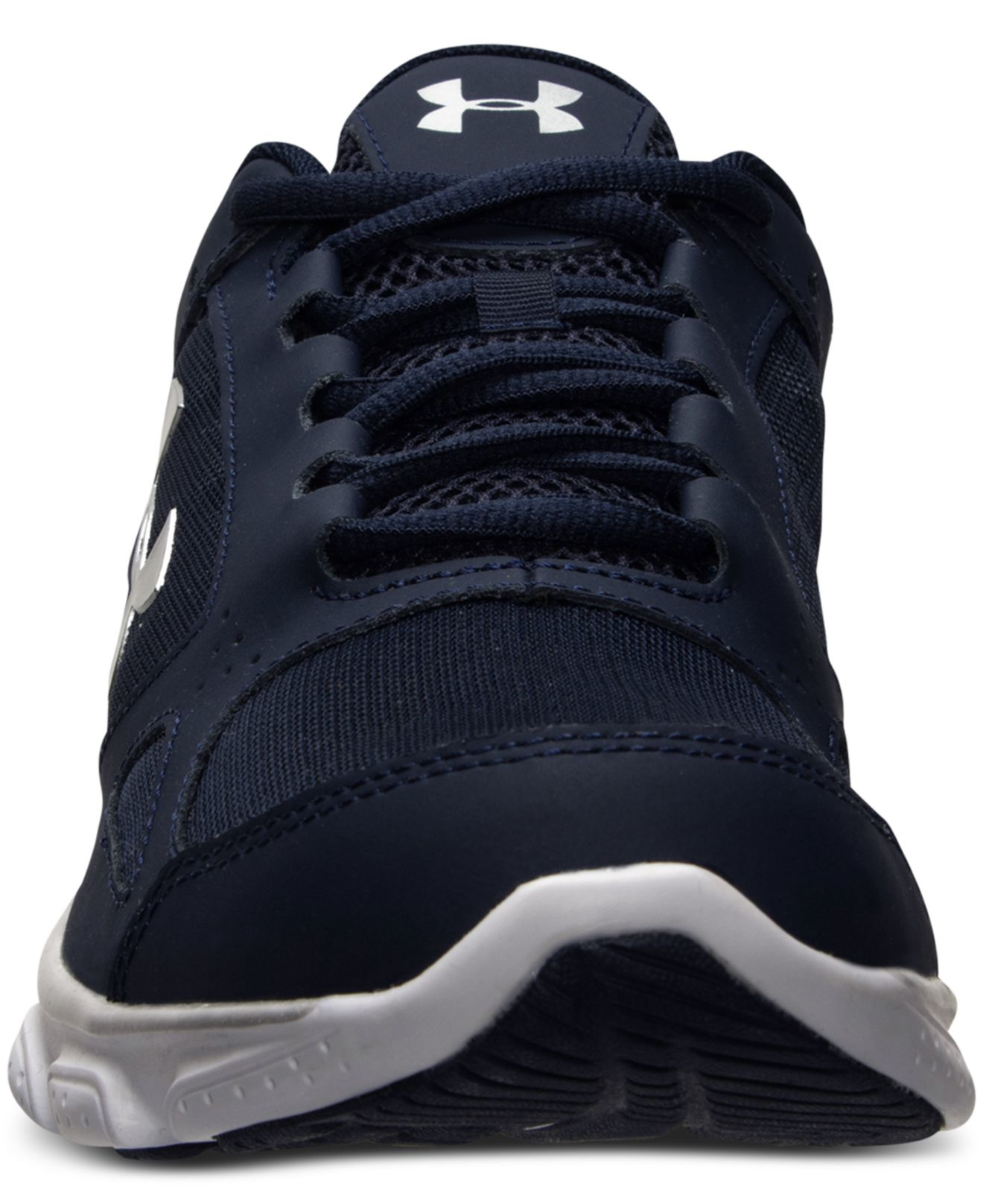 navy blue under armour sneakers
