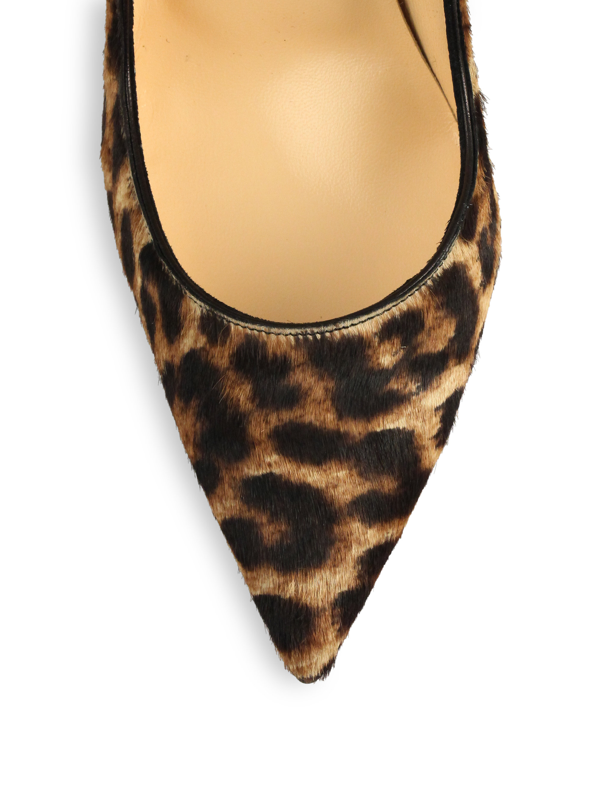 christian louboutin mens - christian louboutin so kate leopard calf hair | Landenberg ...