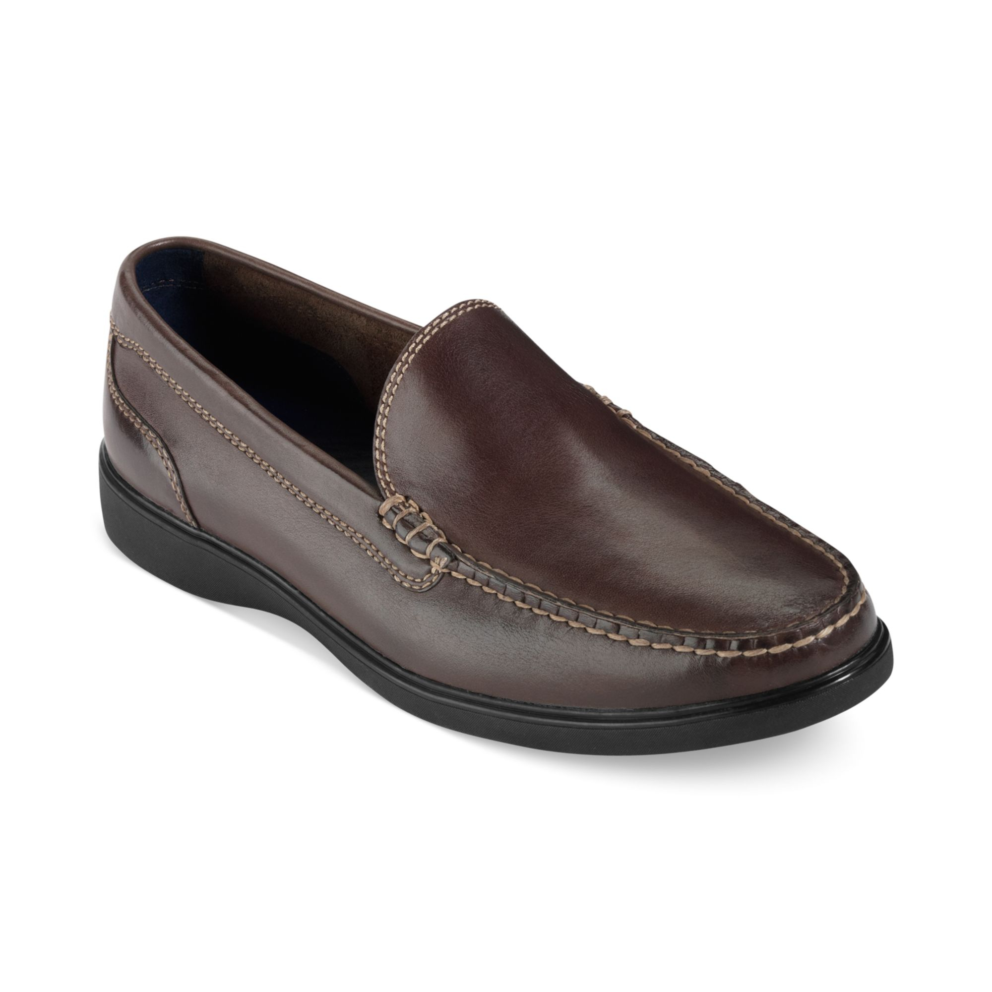 Cole Haan Sutton Plain-toe Venetian Loafers in Brown for Men | Lyst