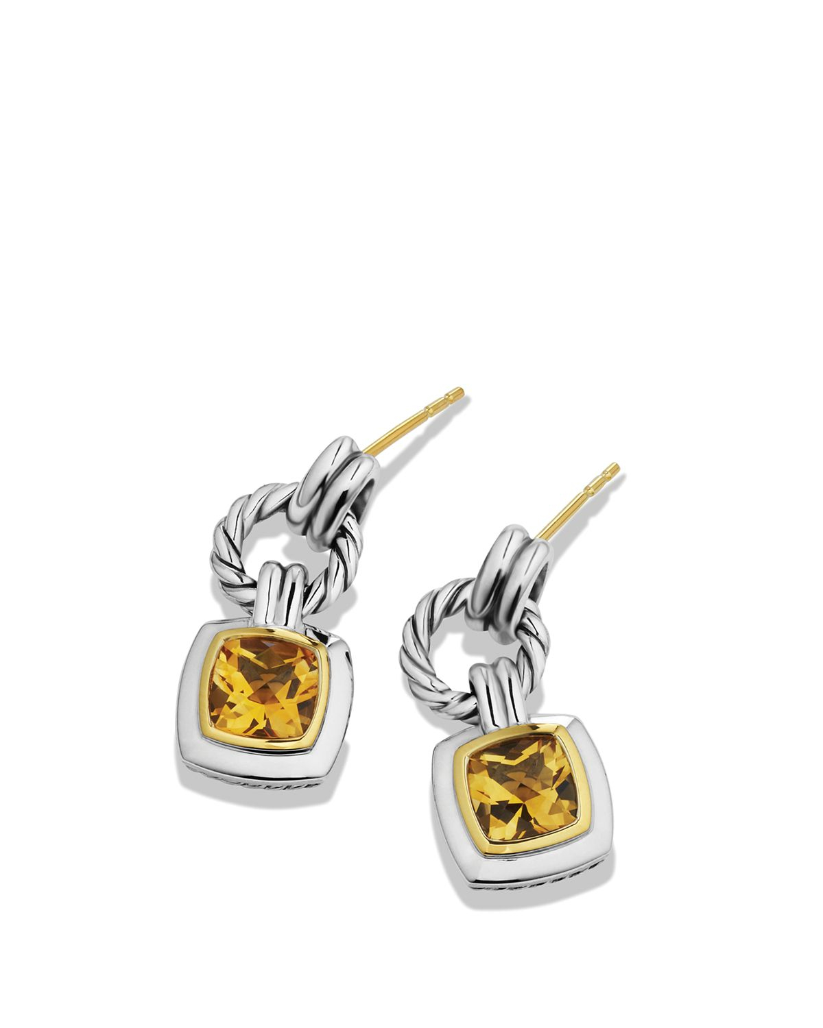 david yurman citrine earrings
