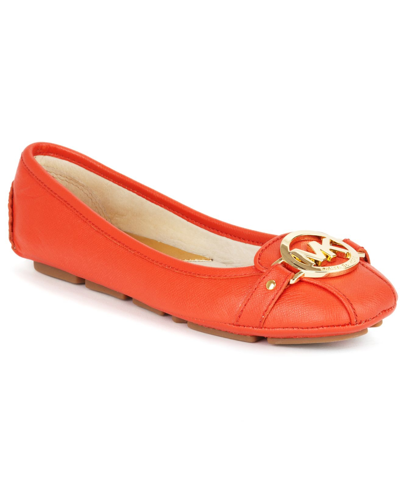 michael kors orange shoes
