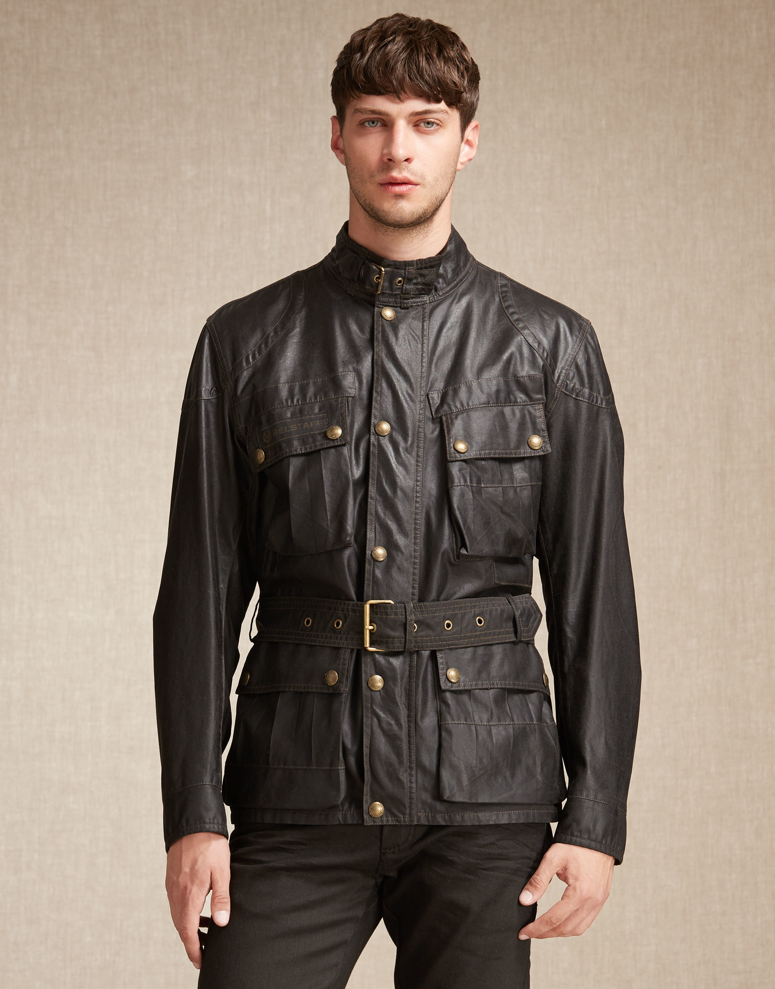 Belstaff The Sammy Miller Jacket in Black for Men - Lyst
