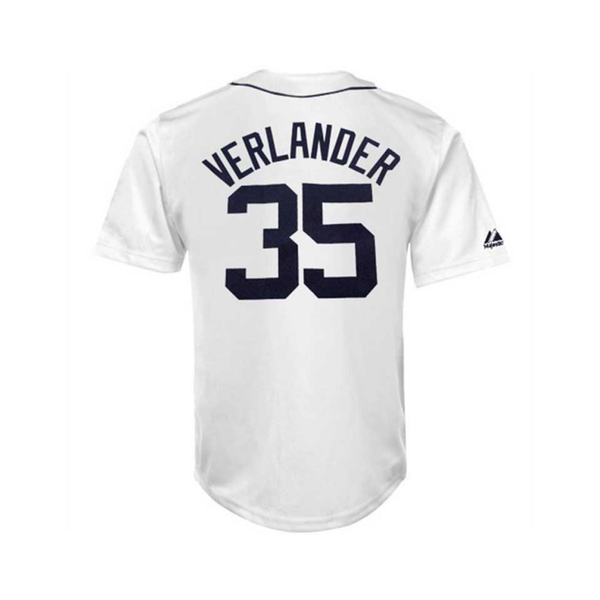 Majestic Boys' Justin Verlander Detroit Tigers Player Replica Jersey in