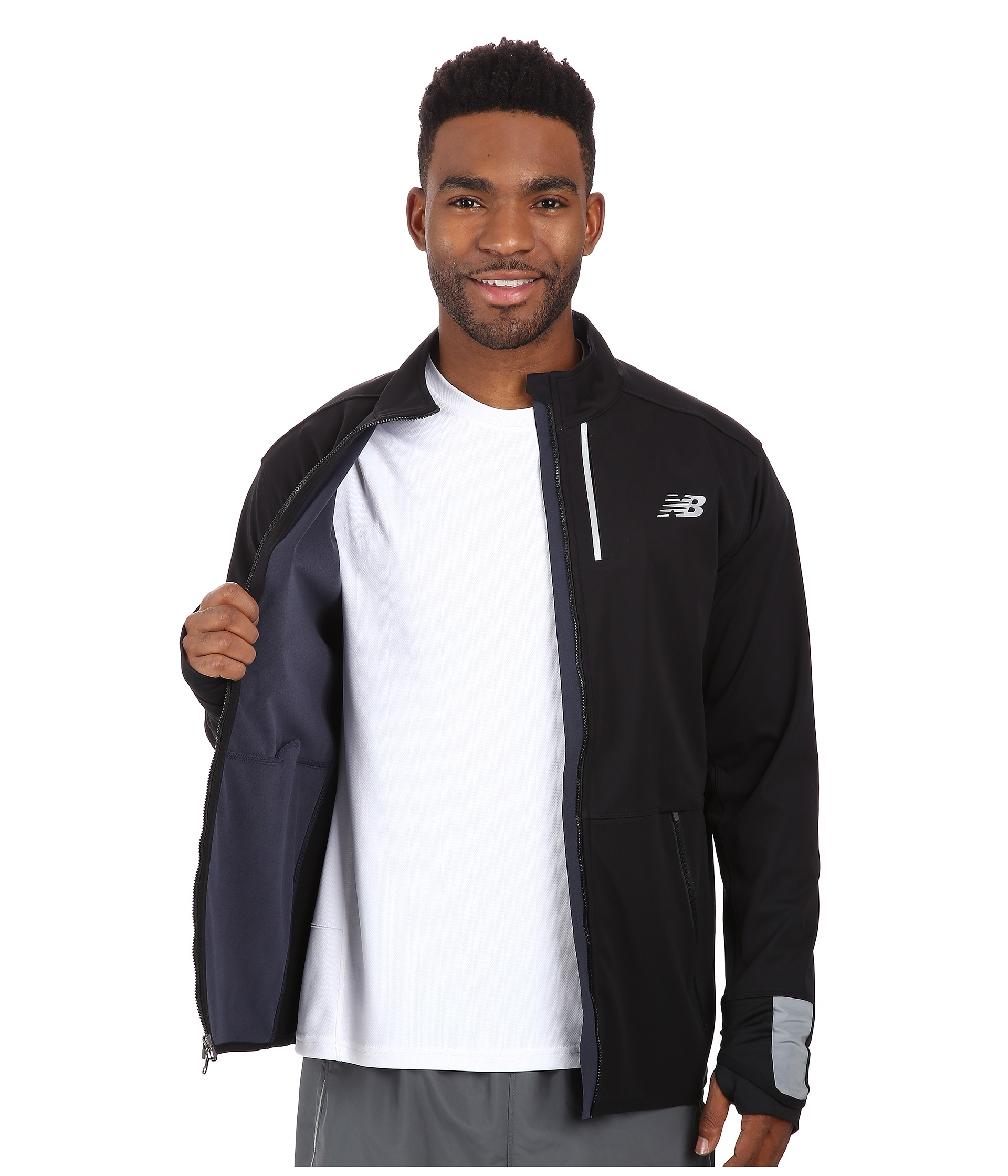 new balance jacket black