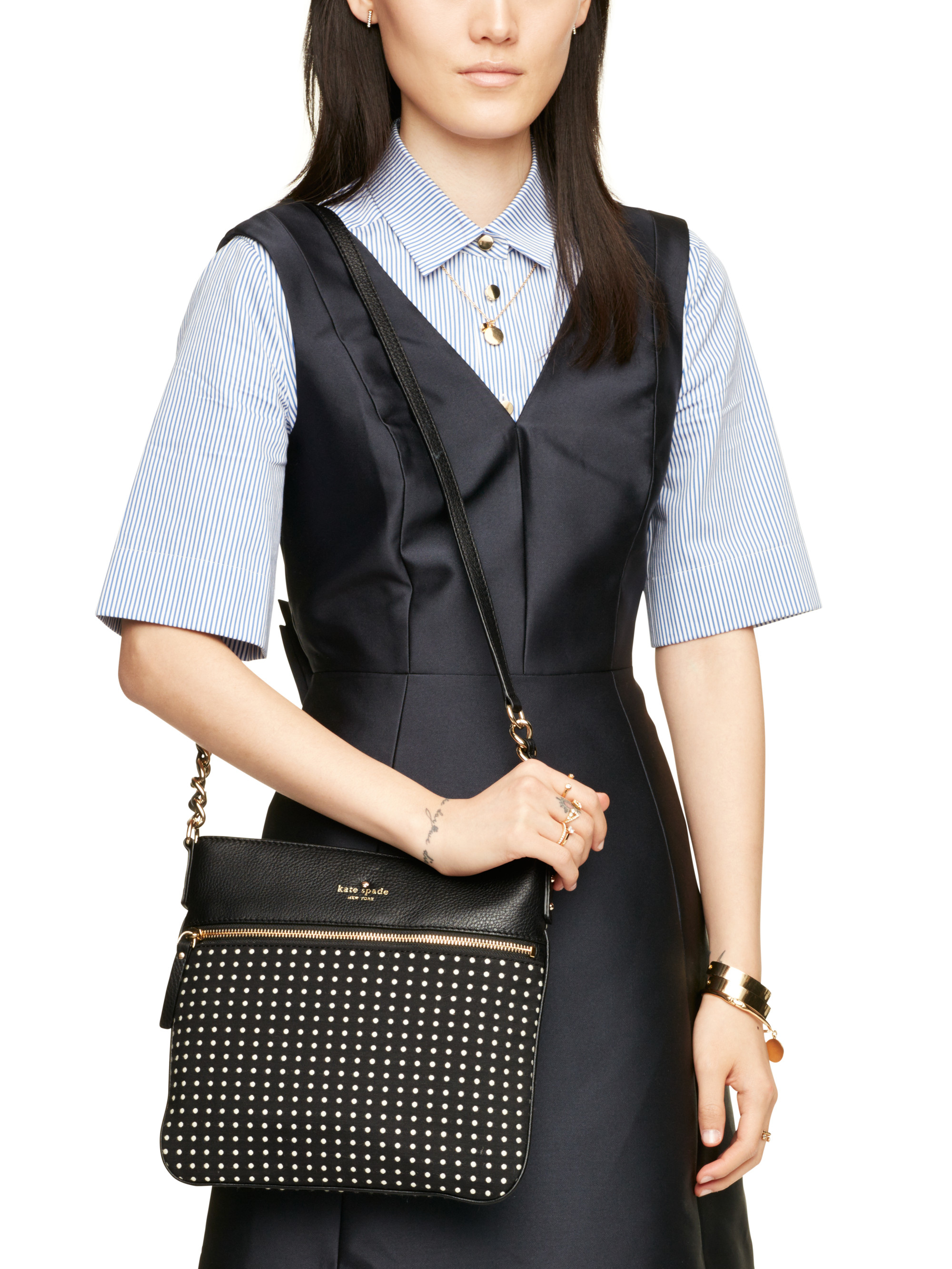 Lyst Kate Spade New York Cobble Hill Dot Ellen In Black Gallery