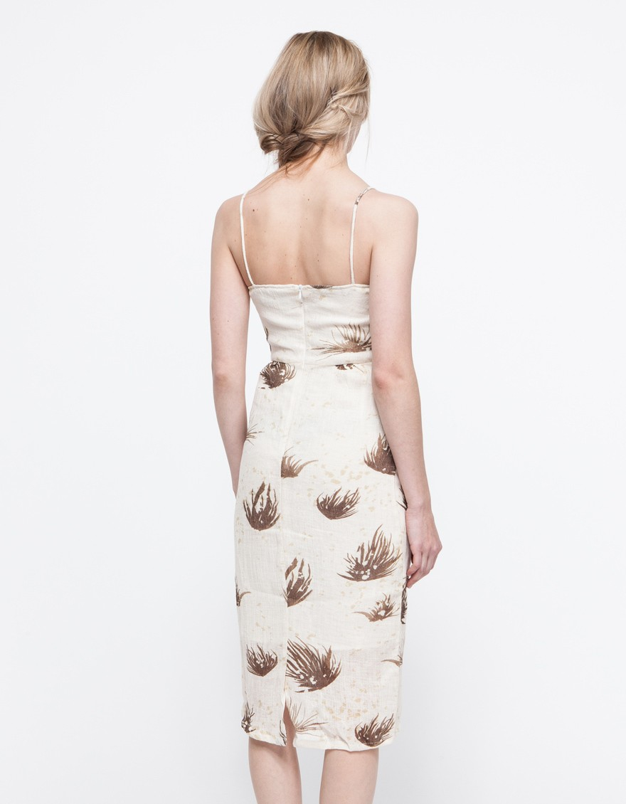 Lyst Objects Without Meaning Amber Dress In Brown Gallery