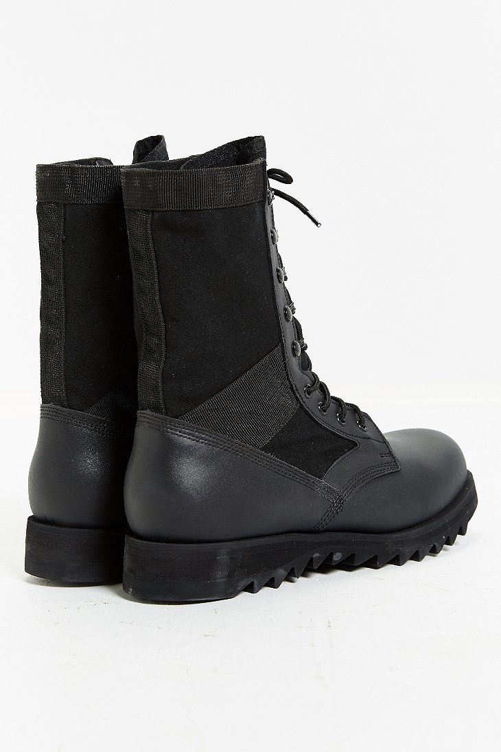 rothco black ripple sole jungle boots