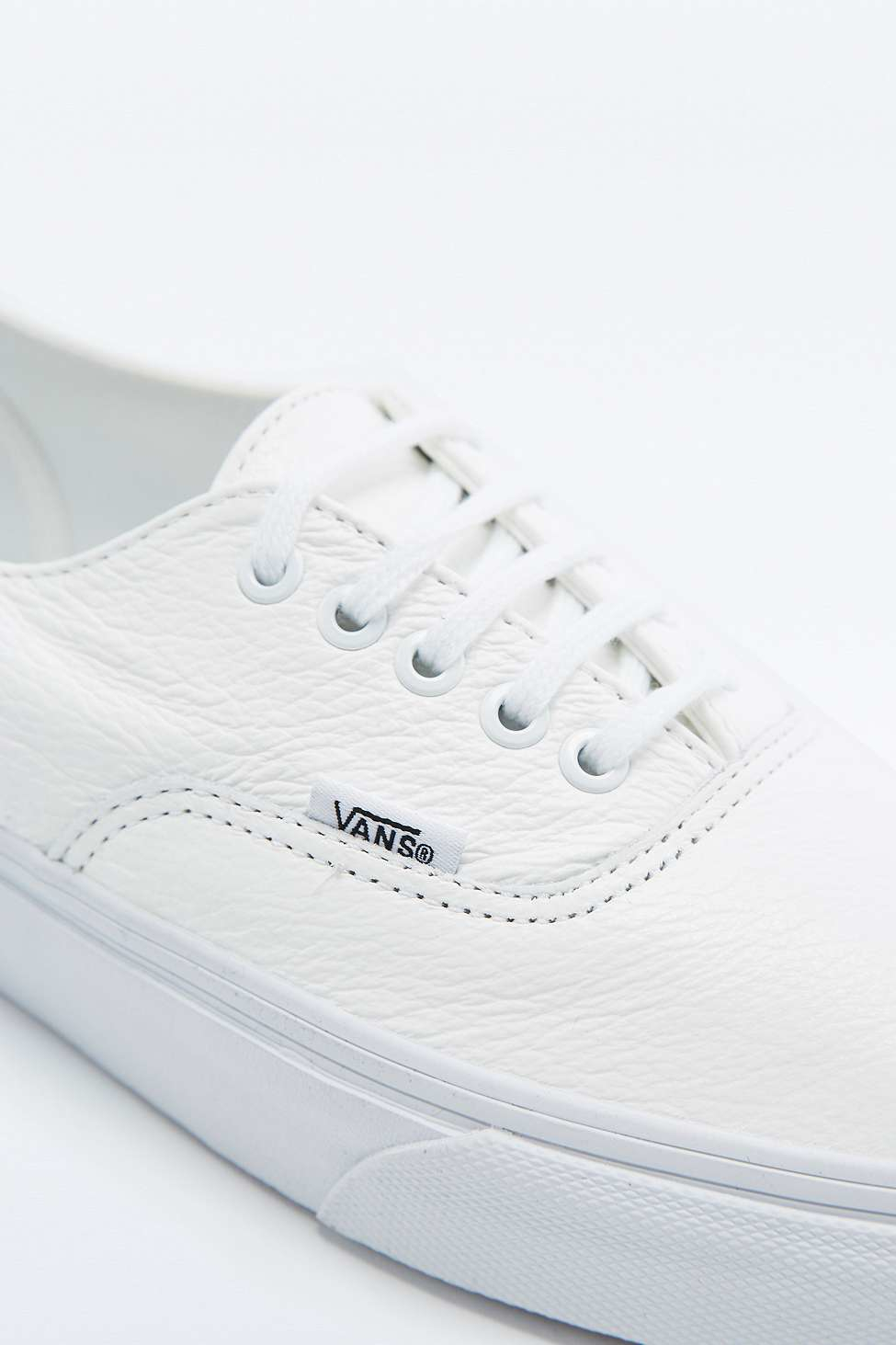 vans decon white leather