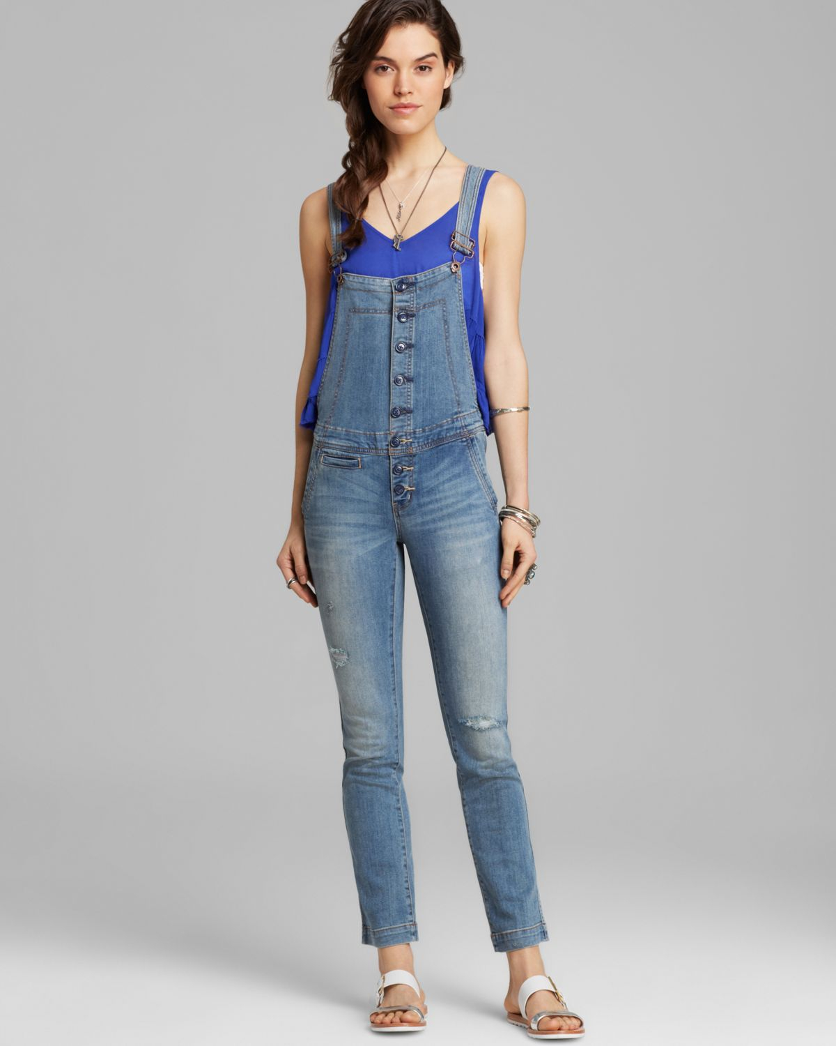 Button Front Denim Overalls Hotsell, 53 
