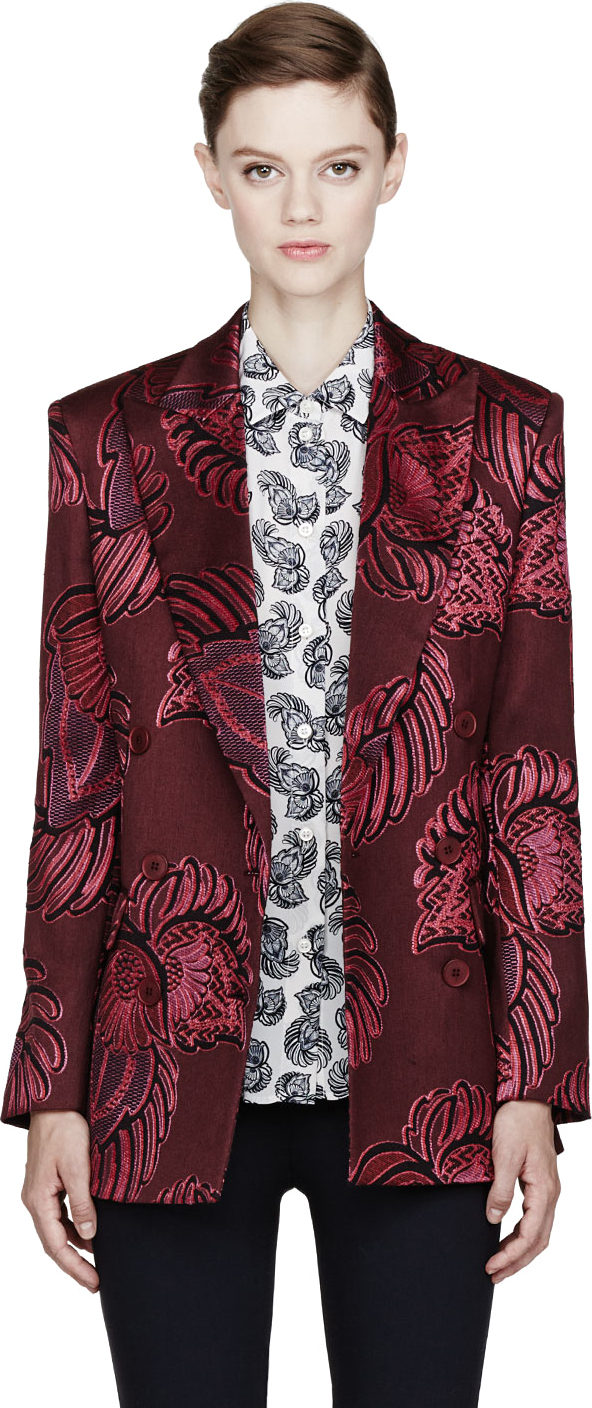 stella mccartney floral jacket