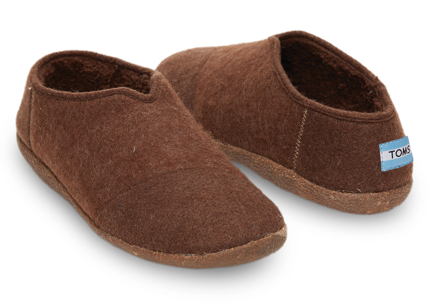 toms wool slippers