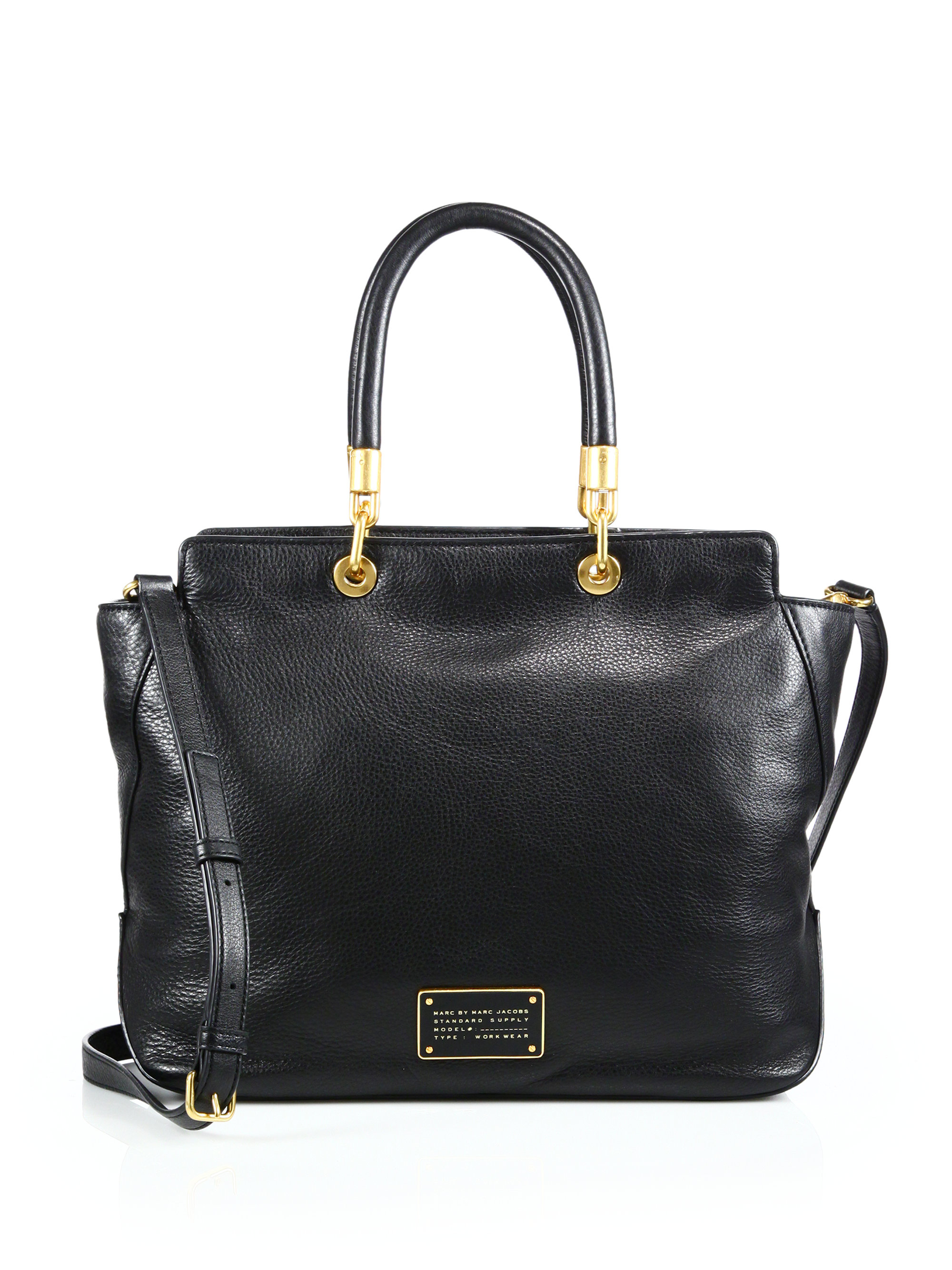 Marc By Marc Jacobs Bentley Leather Tote in Black - Lyst
