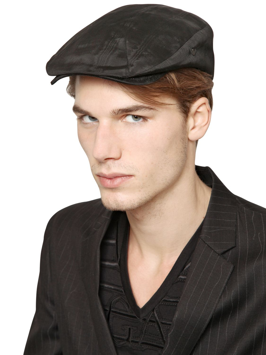 armani flat cap