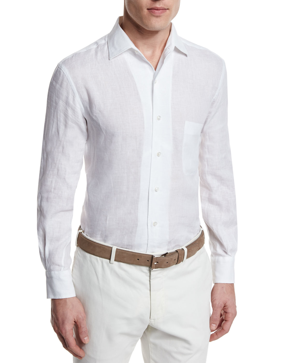 loro piana linen dress
