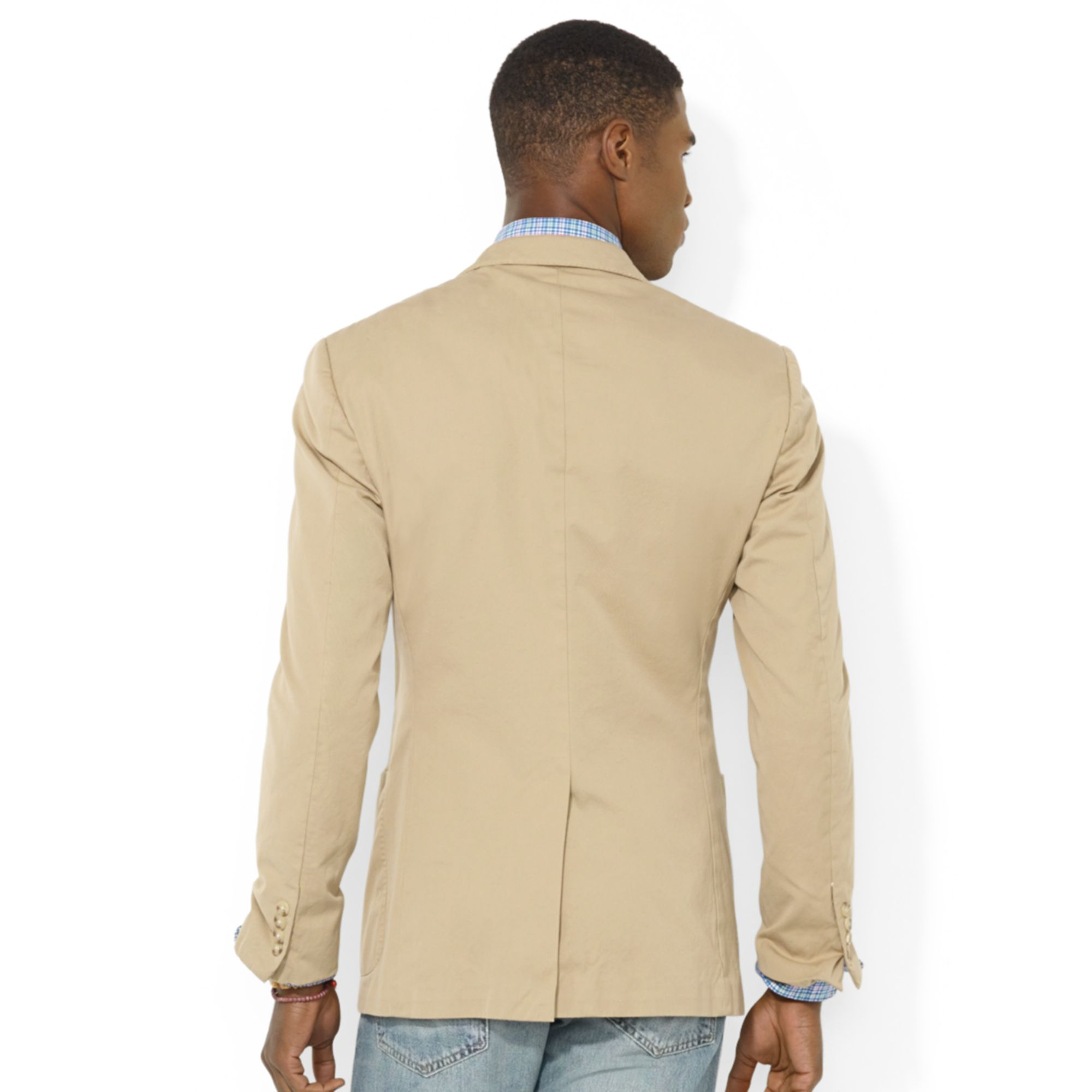 Polo Ralph Lauren Polo Hampton Chino Sport Coat in Natural for Men - Lyst