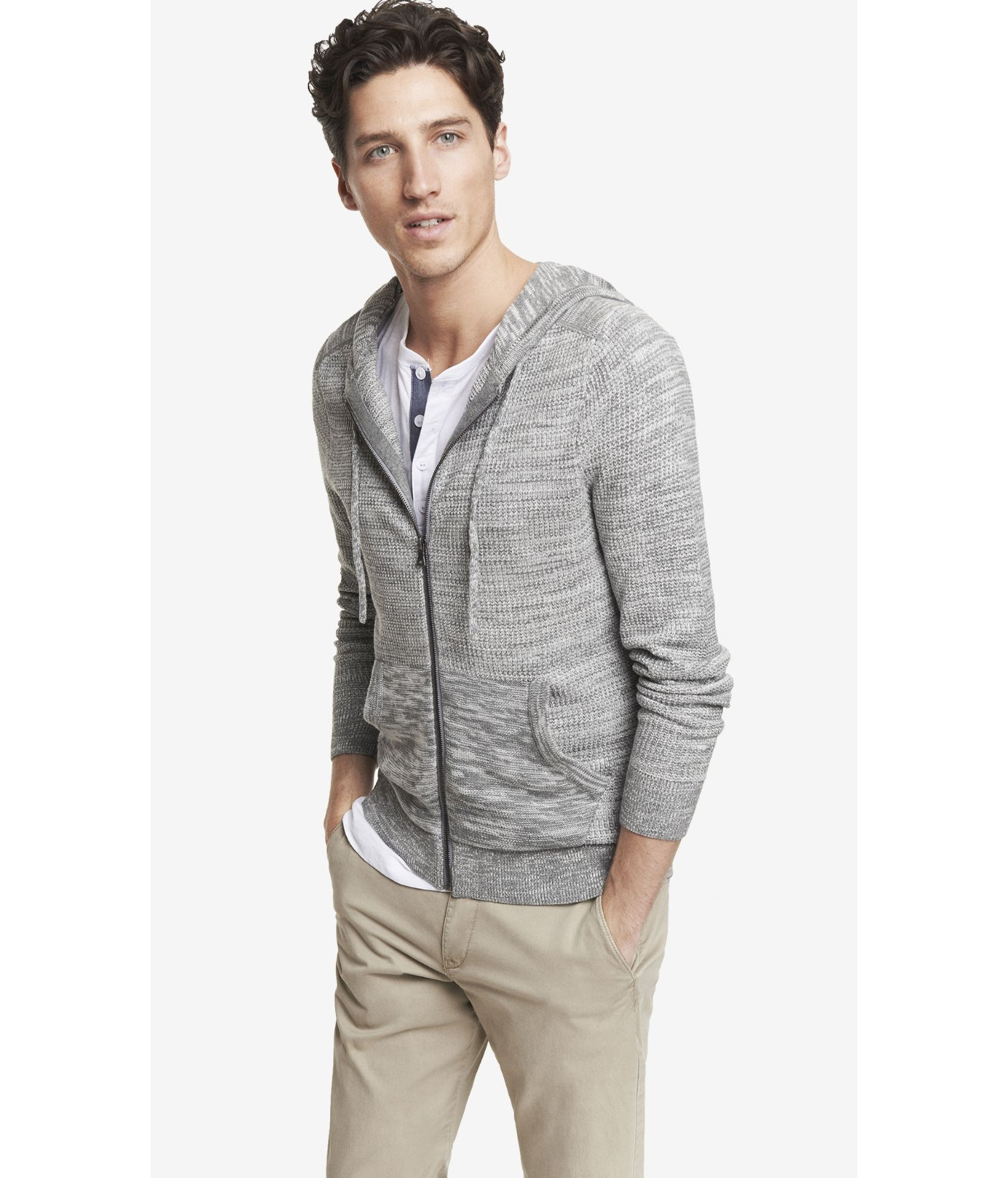 express zipper sweater