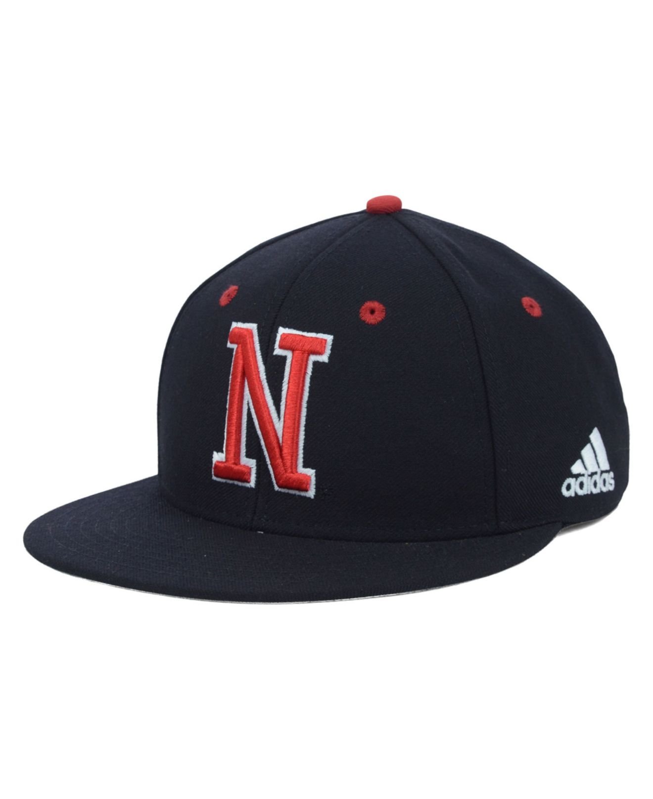 nebraska baseball hat adidas