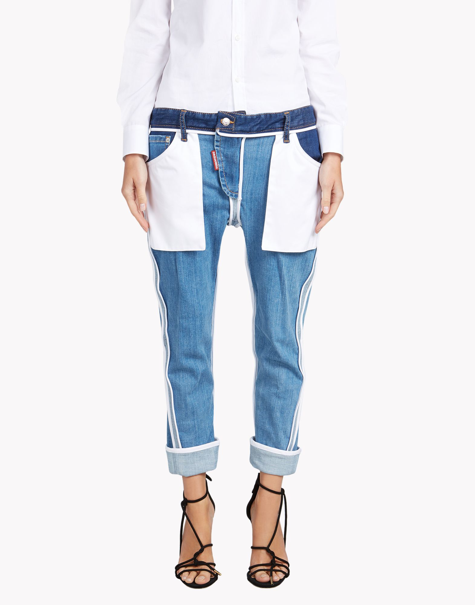 Dsquared² Inside Out Icon Jeans in Blue Lyst