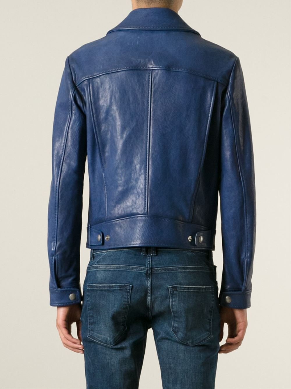 Tom Ford Zipped Jacket in Blue for Men - Lyst