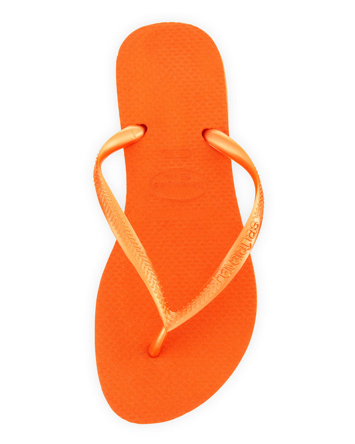 havaianas slim orange