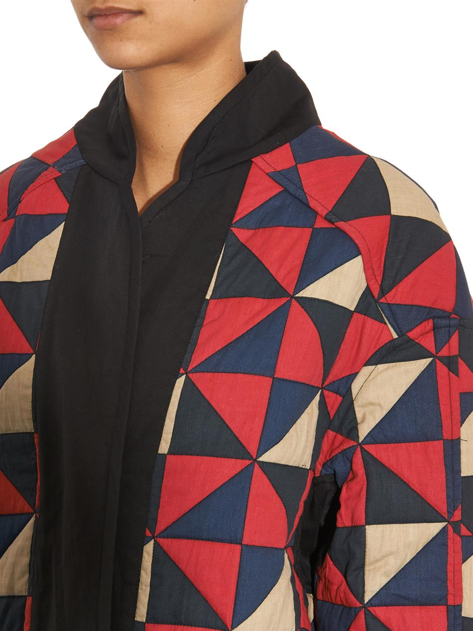 isabel marant quilted jacket