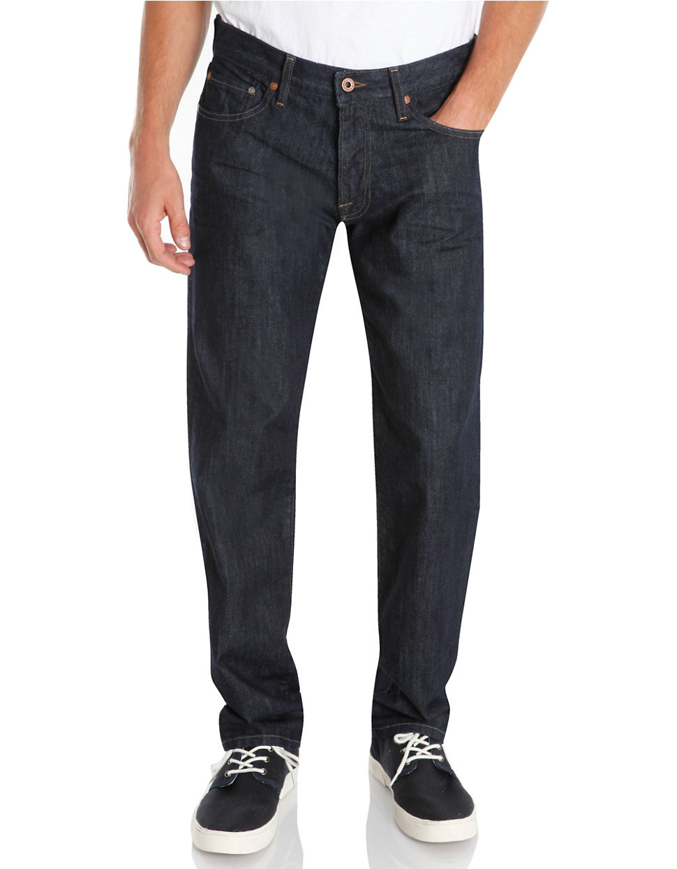 Lucky Brand 221 Original Straight Leg Jeans in Blue for Men | Lyst