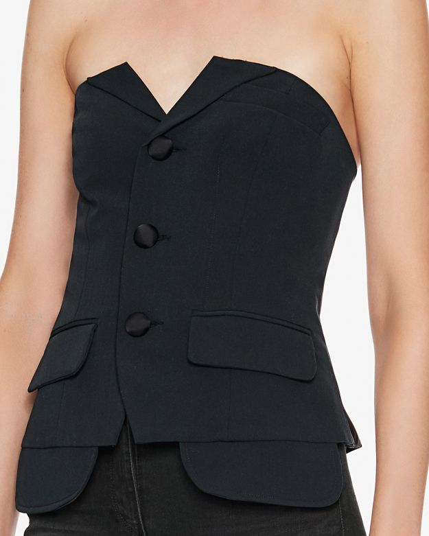 bustier vest