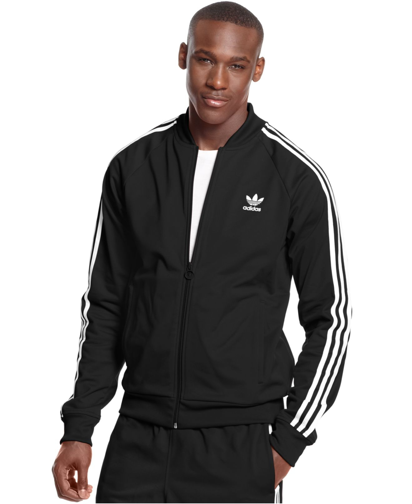 adidas superstar track jacket men