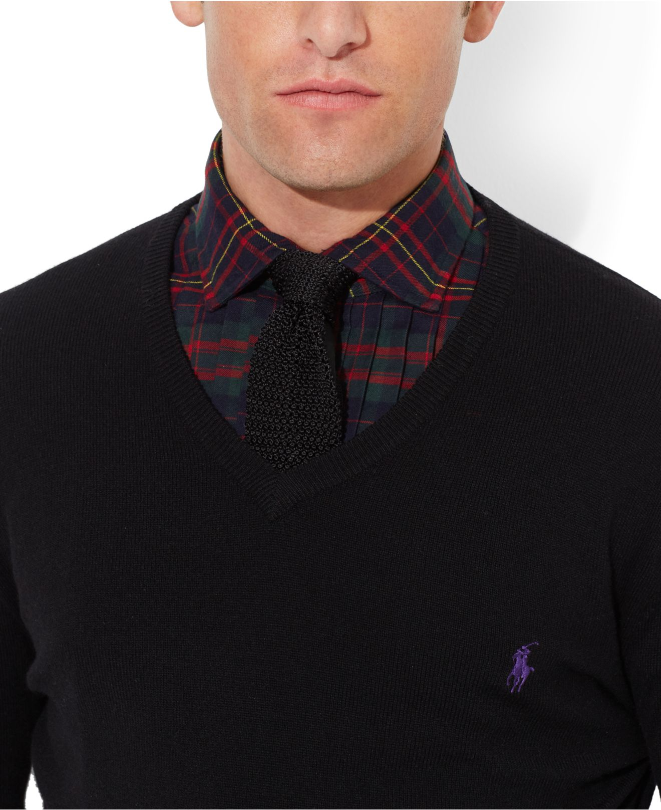 Black Polo V Neck Sweater Flash Sales, 57% OFF | ilikepinga.com