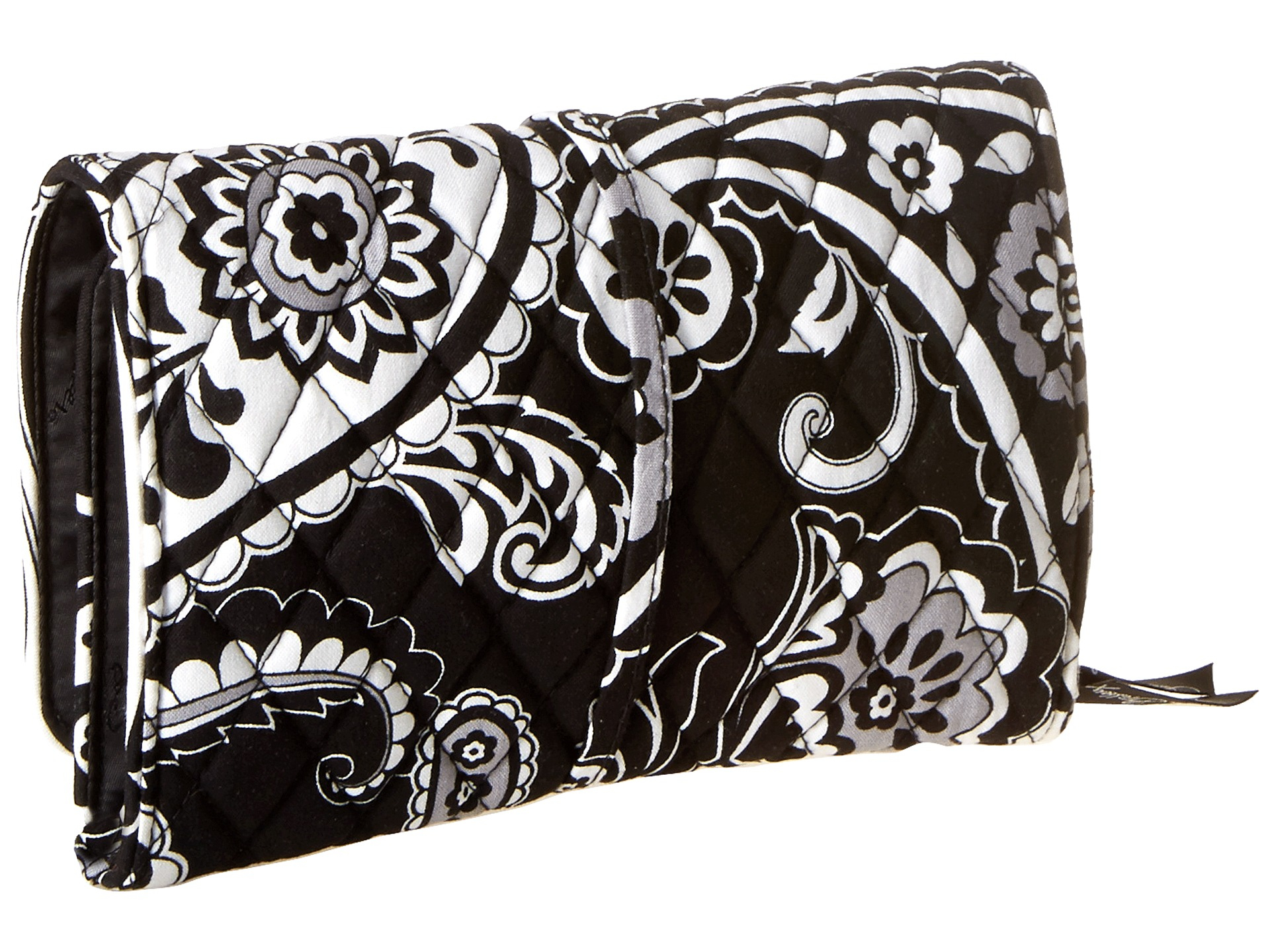 Vera Bradley All Wrapped Up Jewelry Roll in Midnight