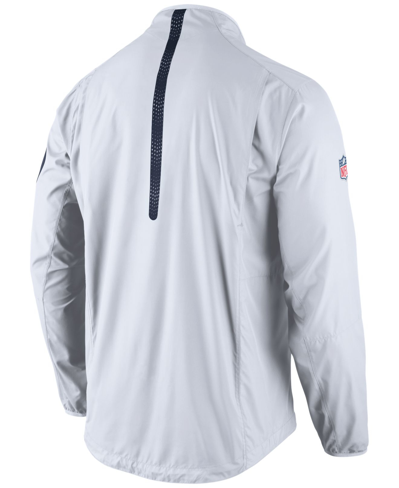 Download Nike Men's Tennessee Titans Lockdown Half-zip Jacket in ...