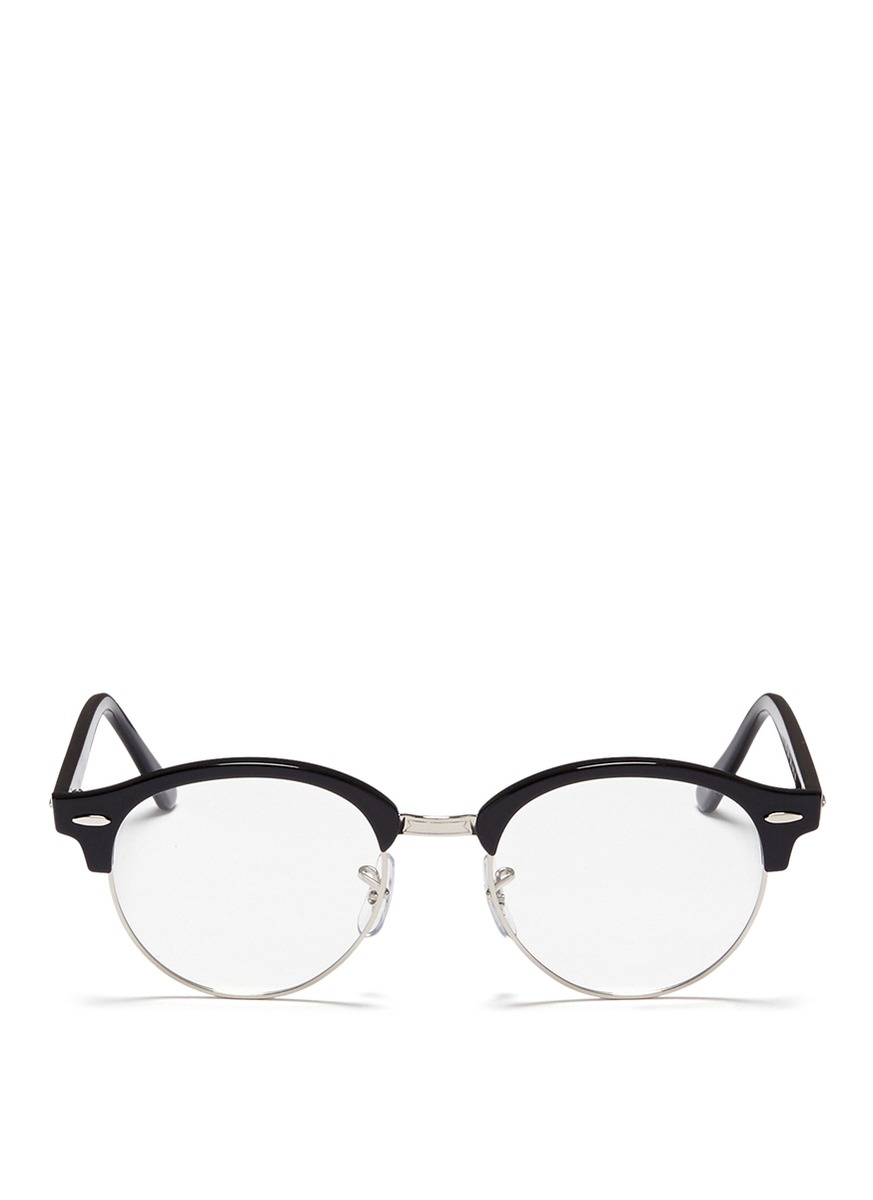 ray ban round optical