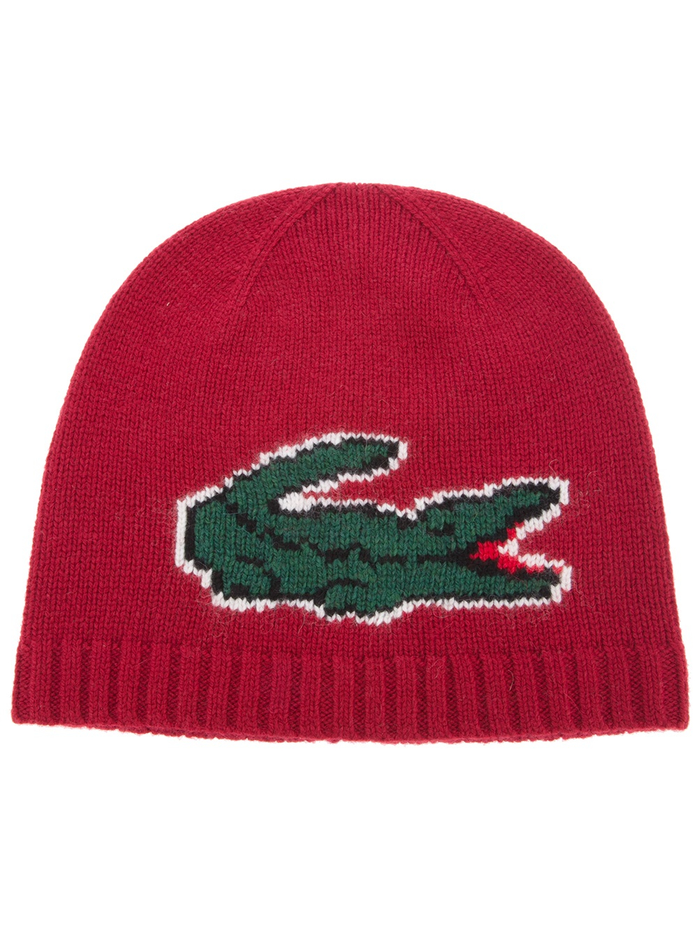 lacoste knitted hat