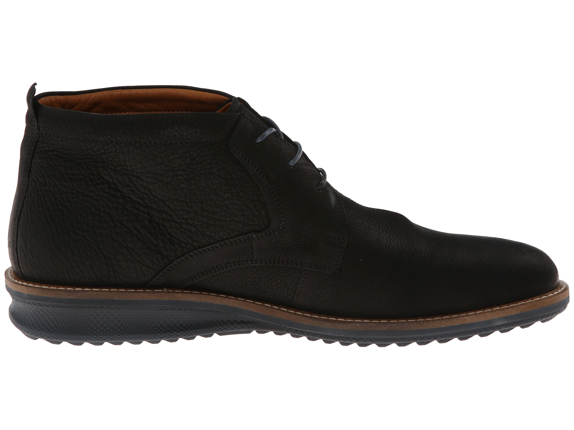 Lyst Ecco Contoured Low Cut Boot in Black for Men