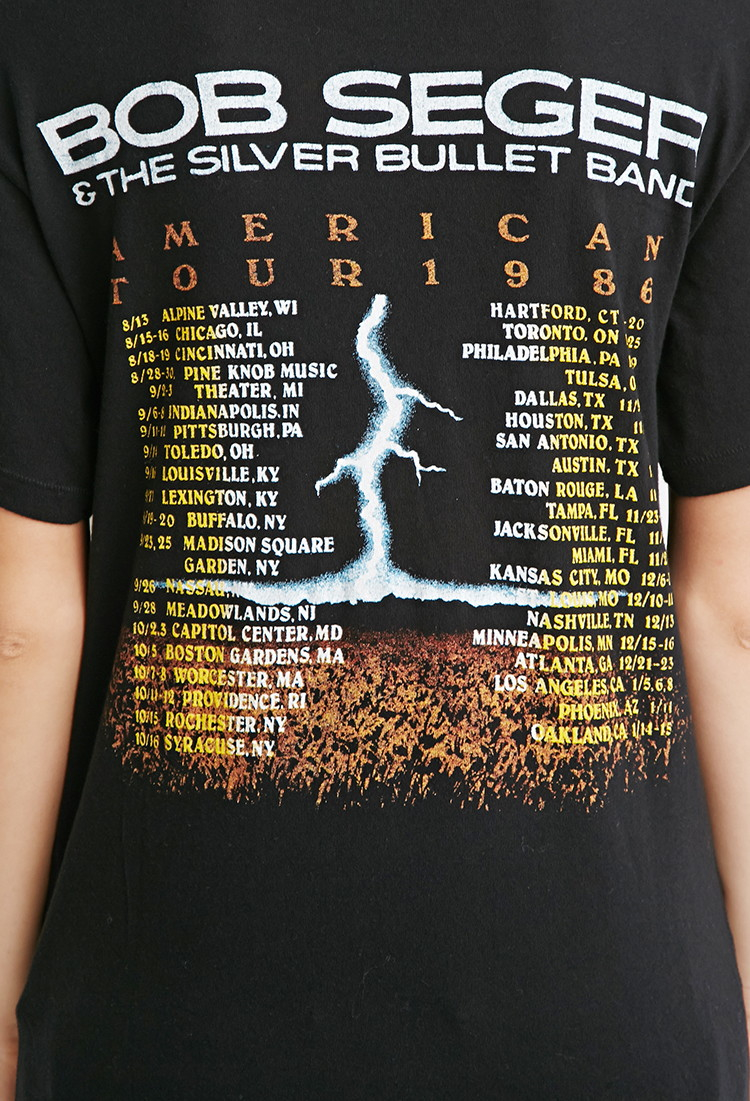 bob seger t shirt forever 21