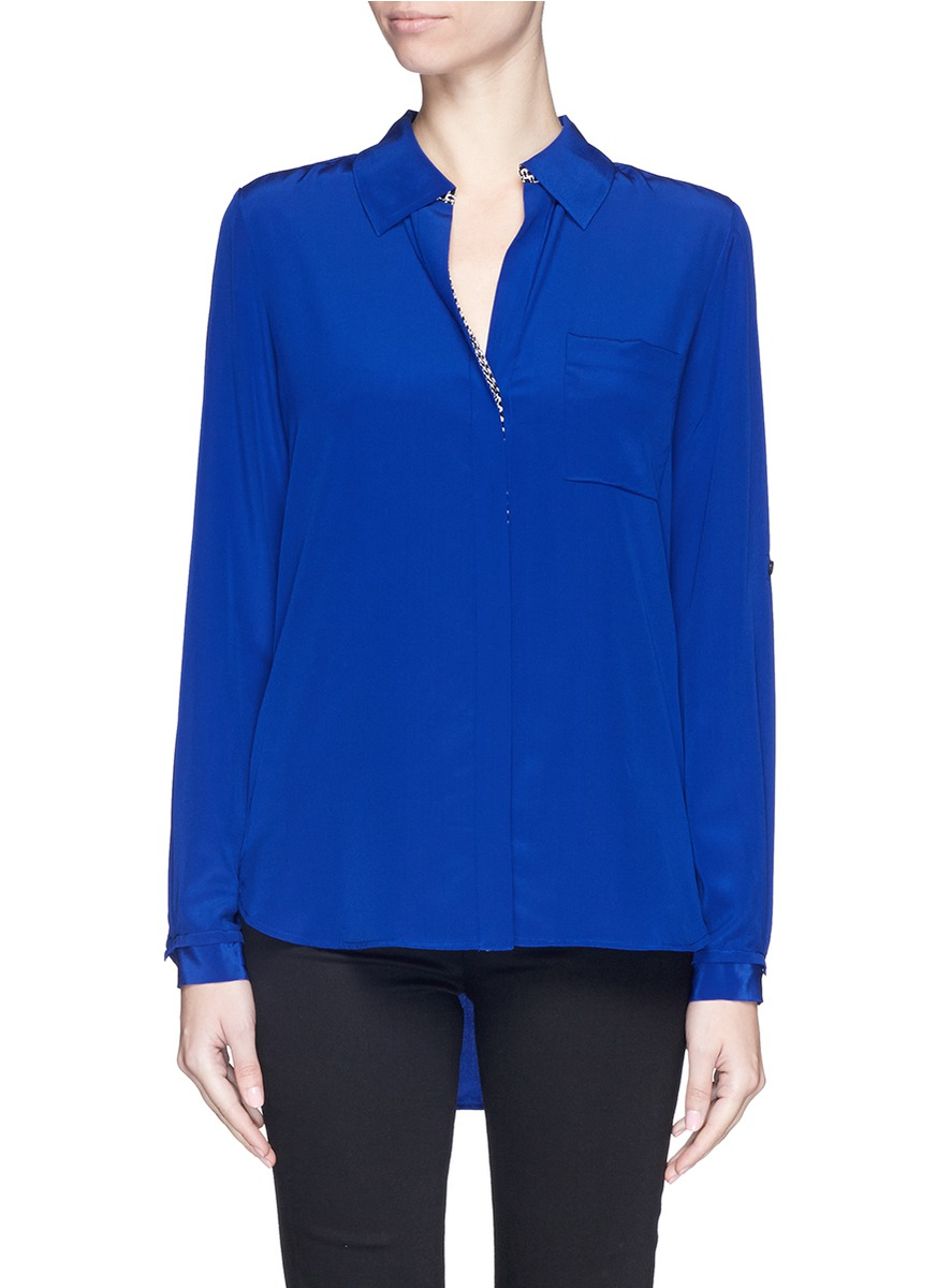 two by two blouse material