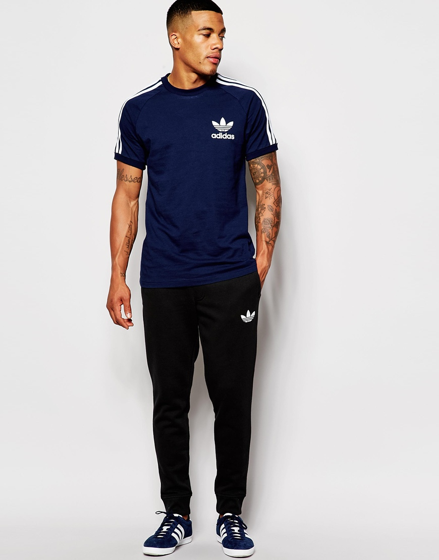 adidas Originals Skinny Joggers Ab7512 in Black for Men - Lyst