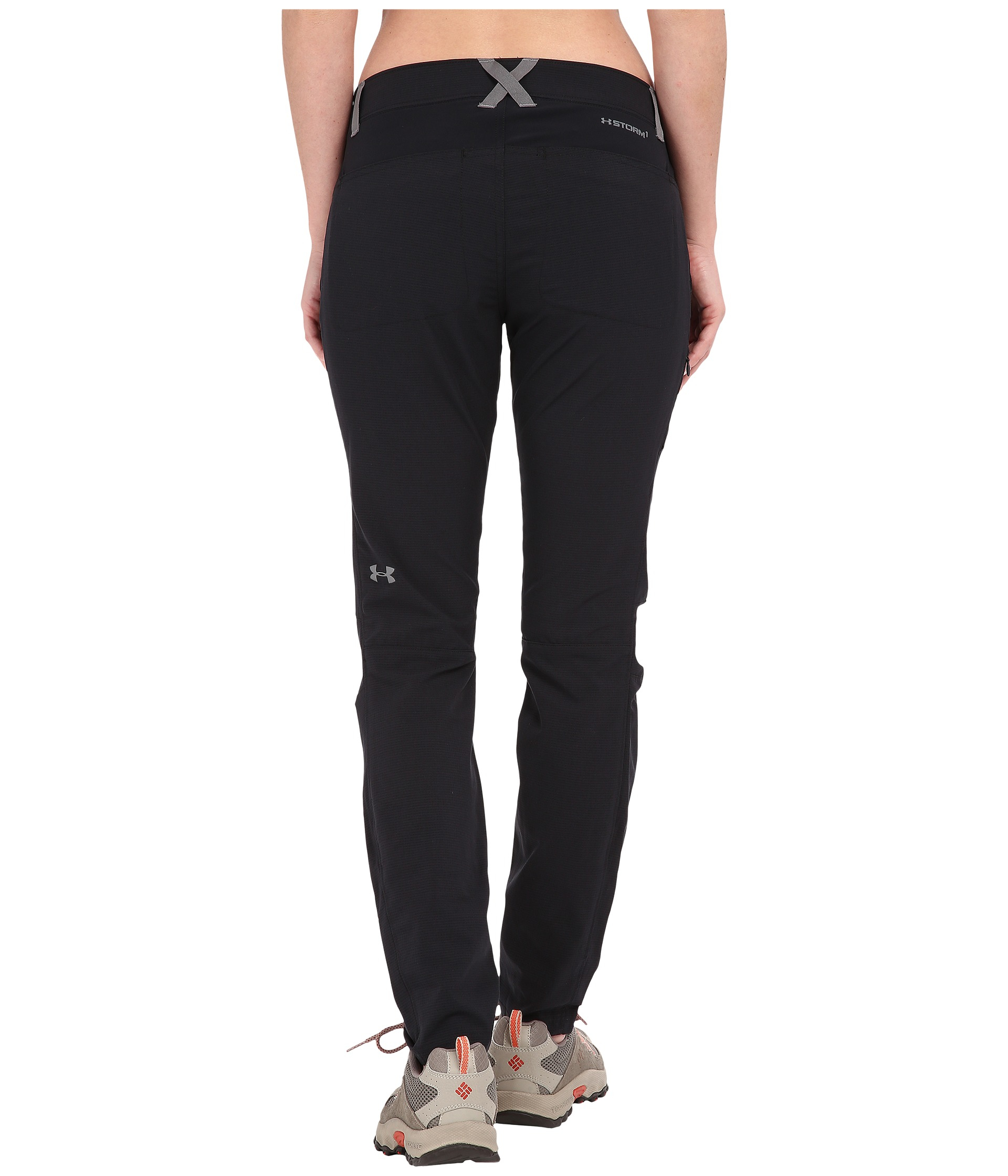 Ua Armourvent Trail Pants in Black 