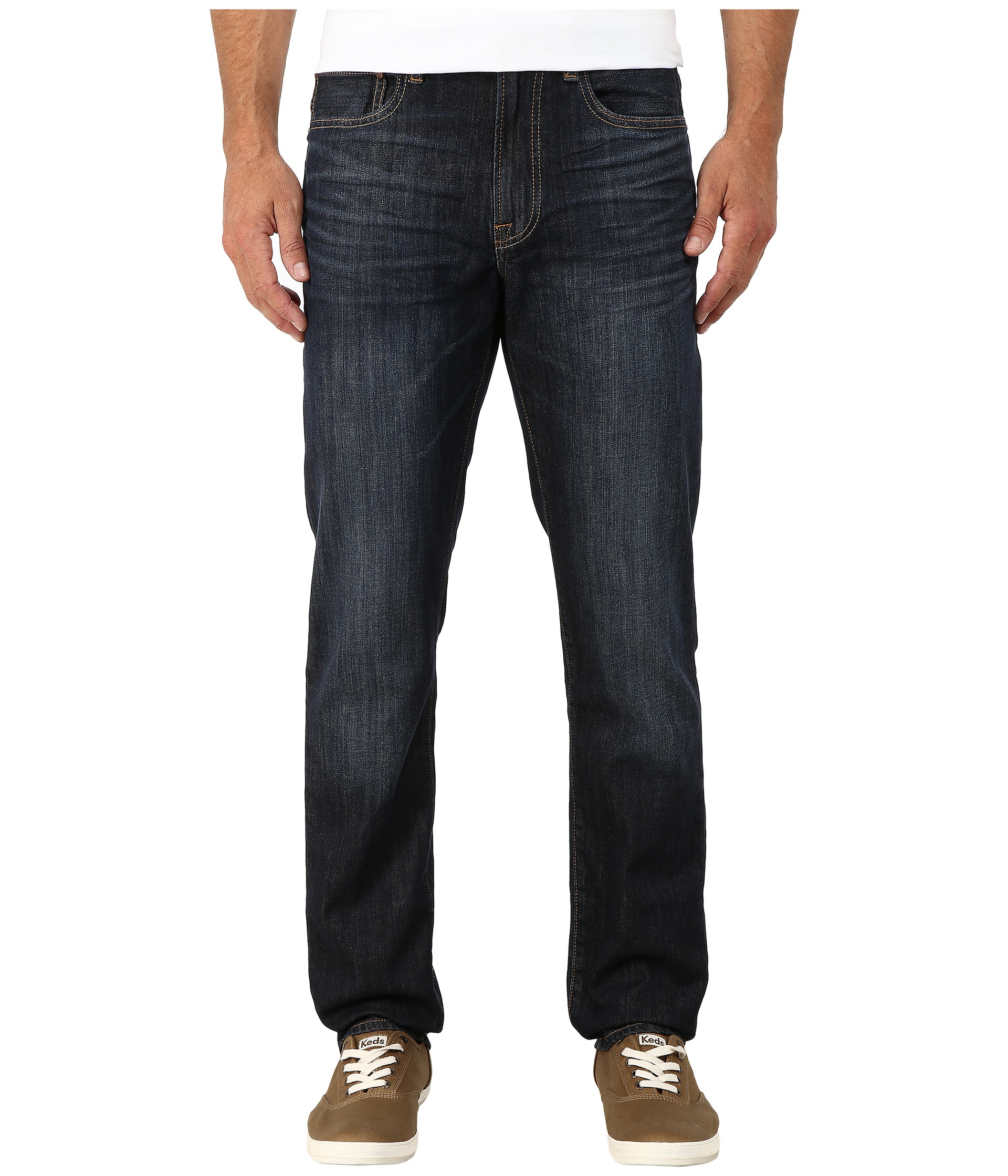 Lucky Brand Denim 221 Original Straight-leg Slim-fit Jeans in Blue for Men - Lyst